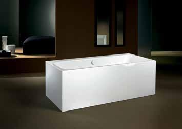 vrátane odpadovej a prepadovej súpravy Vaňa do priestoru 180x90 cm 6230,40 vrátane odpadovej a prepadovej súpravy Vaňa do priestoru 180x90 cm, neštandardný prepad 6230,40 (pri užšom okraji) vrátane