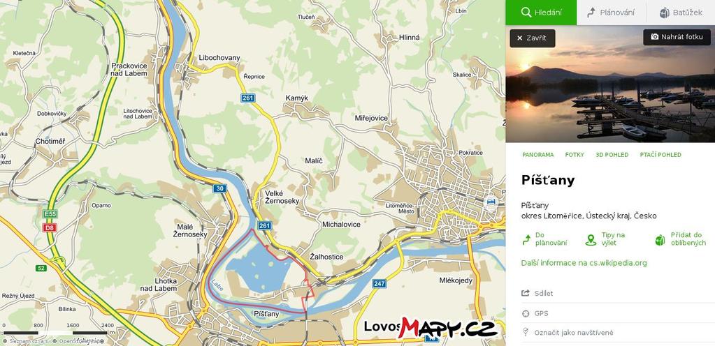 Závod proběhne na zveřejněných revírech viz mapa.