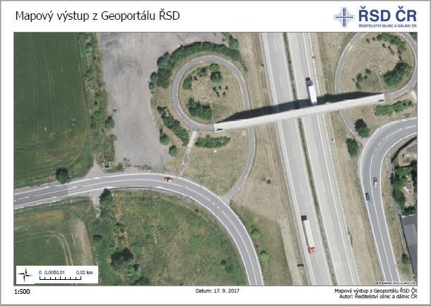 Obr. 18 Ortofoto pohled na lokalitu E. Zdroj: [10], upraveno. 4.4.1 Nehodovost V této lokalitě byly zaznamenány celkem 4 dopravní nehody od roku 2007, včetně jednoho lehkého zranění.