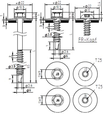 strana 22 Evropského technického posouzení Díl I: EN 10346 Díl II: EN 10346 Σ(tRN2R + trn,iir) 2,00 mm trn,ii R[mm] 0,63 0,75 0,88 1,00 VRR,kR [kn] pro trn2 R NRR,kR [kn] pro trn1 R 0,40 0,38 0,38