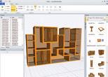 3D-vizualizáciu woodwop programov (MPR) Umožňuje zostavenie jednotlivých obrobkov do hotových