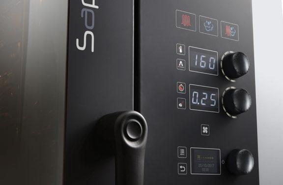 Sapiens, VŠE CO POTŘEBUJETE. U Sapiens nechybí žádná vybavení automatického nebo manuálního ovládání nezbytných pro co nejlepší a konstantní výsledky tepelné úpravy.