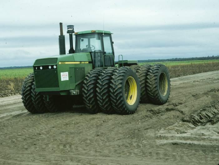 Celkové zatížení náprav zařízení zatížení (t/náprava) 2- nápravový traktor 5