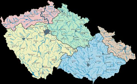Dolnomoravského úvalu - Morava vytváří od Litovle tzv. vnitřní deltu - síť říčních ramen - CHKO Litovelské Pomoraví.