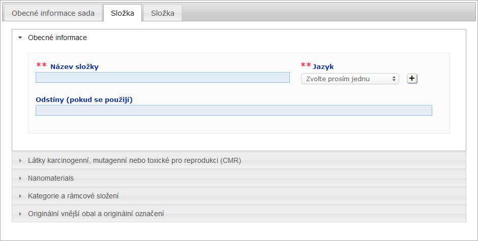 Vyjma skupiny otázek v bloku, který začíná otázkou Je nutné složky přípravku smíchat?