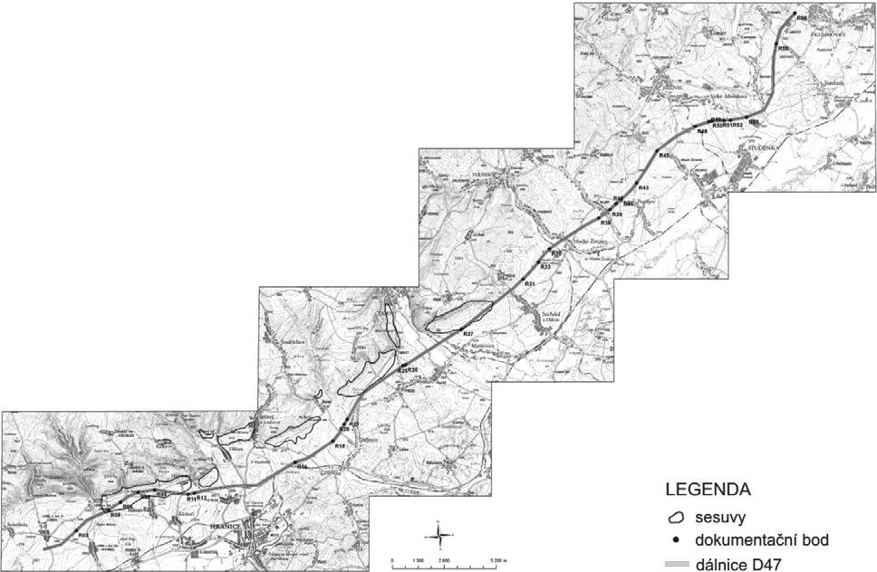 48 DOKUMENTACE TĚLESA DÁLNICE D47 V ÚSEKU LIPNÍK NAD BEČVOU KLIMKOVICE Evidence of the higway D47 between Lipník nad Bečvou Klimkovice Pavla Tomanová Petrová 1, Helena Gilíková 1, Jan Čurda 2,