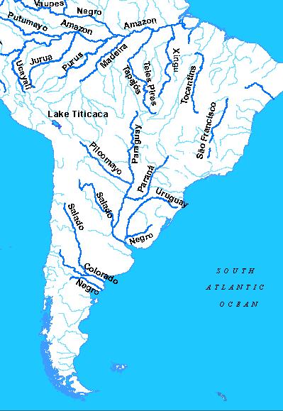 Fyzická geografia Vodstvo Parana 2.