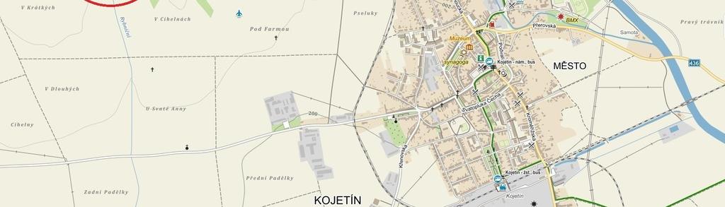 Kojetín DSP, prováděcí dokumentace 22/15 03-743 RYBNÍK PŘEDNÍ A ZADNÍ CHOLERÁK
