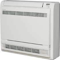 FVXS-F + RXL-M3 Parapetní jednotka Parapetní jednotka pro optimální vytápění díky duálnímu průtoku vzduchu i při venkovních teplotách až -25 C Díky své malé výšce se jednotka dobře vejde i pod okno