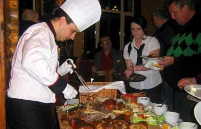 Občerstvenie a raut Cena/os.