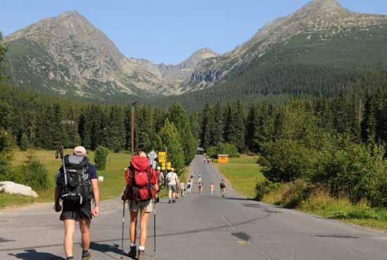 600 km značkovaných turistických trás v