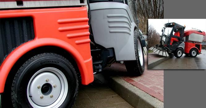zametací stroj HAKO Citymaster 1250 je vysoko výkonný a ponúka