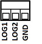 Output AC Invertor Ethernet I 0 Input DC + PE Input AC 2xT12,5A Alarm NC COM NO Logic input LOG1 LOG2 GND 1 2 6 4 9 10 11 8 1. AC výstup 2. AC vstup Mains s jištěním 3. Komunikace I2C 4.