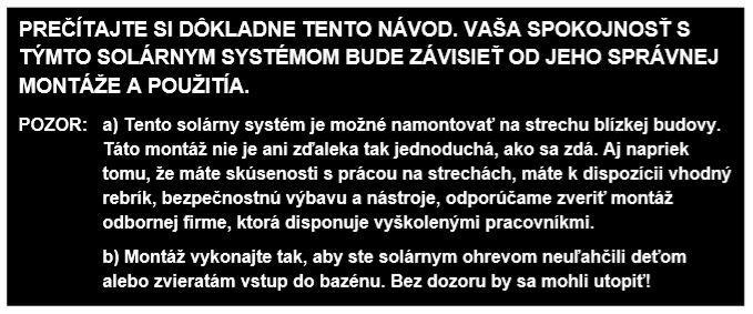 OTÁZKY A ODPOVEDE Ako pracuje solárny ohrev? Solárny panel pohlcuje tepelnú energiu slnečných lúčov a prenáša ju na vodu, ktorá prúdi panelom.