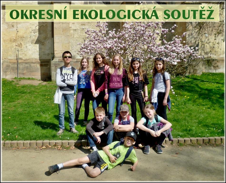 Ve čtvrtek 19. dubna se v Rakovníku konala okresní ekologická soutěž, které se i letos zúčastnili žáci naší školy.