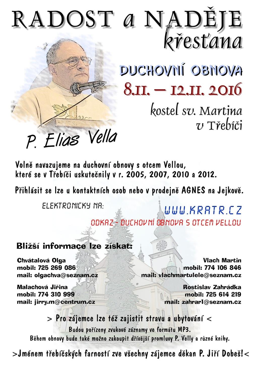 cz, telefon: 777014575 Tisk nezištně zajišťuje: 1. 4. DEN ÚTERÝ - PÁTEK 8. 11.