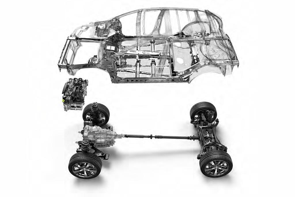 HLAVNÍ TECHNOLOGIE SUUBARU 04 Hlavní technologie Subaru jsou rozpoznávacím znakem značky a přinášejí jedinečný zážitek z jízdy, který poznáte pouze za volantem vozu Subaru.