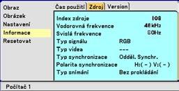 Když počítadlo dosáhne 0, indikátor zbylého času se přepne z 0% na 100 hodin a začne odpočítávání.
