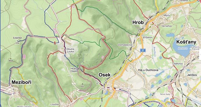 Pořadatelé letos připravili celkem devět turistických tras, z nichž jedna je za použití vlaku.