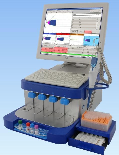 ROTEM: Rotation ThromboElastoMetry ROTEM ROTEM Delta Pokročilá technologie ROTEM odolná na