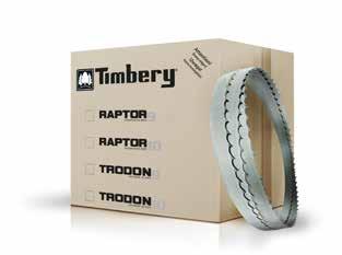 PILOVÉ PÁSY Pilové pásy Timbery jsou vyráběny podle stejných norem jako naše pily, aby byly ekonomické a podávaly dobrý výkon.