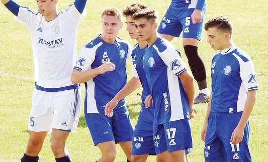 MLÁDEŽNÍCKY ŠPORT 13 II. LIGA STARŠÍ DORAST U19 STRED - 11. kolo: L. Mikuláš - Jupie FŠ M. Hamšíka 1:0 (0:0), 63. Pastva, Rakytovce - K. N. Mesto 2:2 (0:2), 49. Pliešovský, 64. P. Paluš - 14.