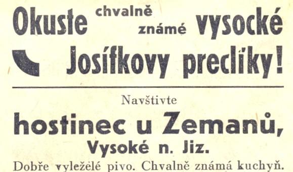 předepsána částka 144 Kč. Předplatné bez poštovného činí 72 Kč. Děkujeme.