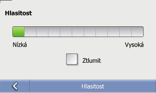 Hlasitost Podle potřeby postupujte následovně: Pokud chcete... snížit nebo zvýšit hlasitost Tak.