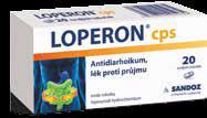 99,- -20% HOŘČÍK 145,- 119,- -18 % Obsahuje loperamid hydrochlorid. Čtete pečlivě přibalový leták. 100 tablet Obsahuje mléčnan hořečnatý.