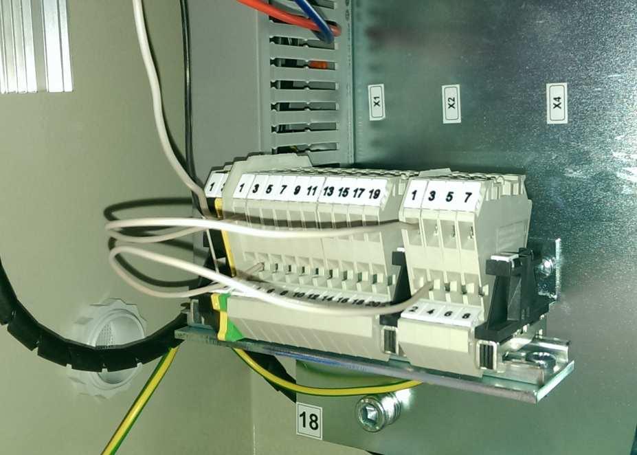 10. Step/krok Make a terminal connection according wiring diagram