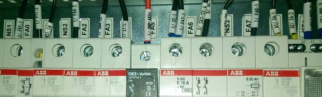 check the system functionality according wiring diagram in annex.