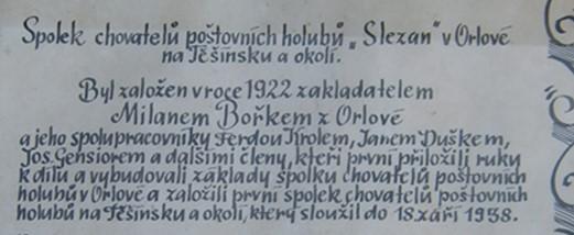 1931 : pro připomenutí spolky té doby B 3 Nový Bohumín Jan Sedláček, Záblatí C 3 Vítěz ve Vítkovicích František Gazda, Svinov M 1 v Michálkovicích Jindřich Budina, Michálkovice O Slezan v Orlové Jan