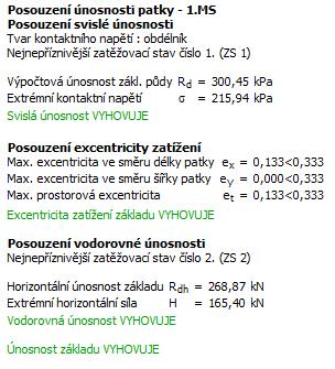 GEO5 Gabionový múr - Príklad STN EN 1997-1 : Návrhový