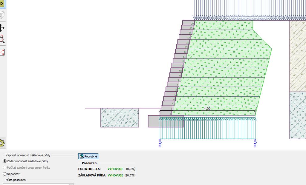 GEO5 Vystužená zemina s tuhým lícovým prvkom Príklad: STN EN 1997-1 : Návrhový Postup