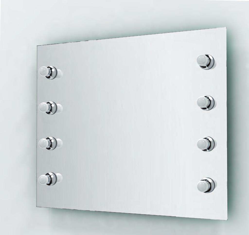 RON-A 230V 40W E14 127 RONDO Mirrors with lamps Zrcadla s osvětlením Зеркала со светильниками > RON-A6 9001 6x40W 90x60Hx11,5cm RON-A6 9002 6x40W 100x60Hx11,5cm RON-A6 9003 6x40W 110x60Hx11,5cm