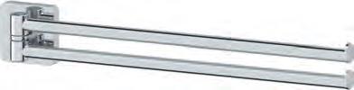 Avantgarde 15 > AVA 016 Double swivel towel bar 37 cm Držák ručníků otočný dvojitý 37 cm Держатель полотенец поворотный двойной 37 cm 372x57Hx35mm AVA 017