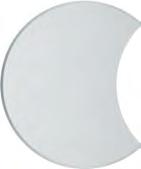 Practica 171 PRACTICA Mirrors with partially beveled edge Částečně fazetovaná zrcadla Зеркала с частичным фацетом > CZ 0415 A 60x60Hx1,2cm CZ 0416 A 70x70Hx1,2cm