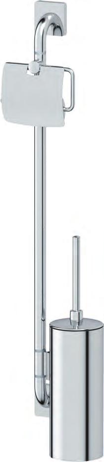 24 Avantgarde AVA 073 Toilet brush with lid Toaletní štětka s krytem Туалетный ерш с крышкой
