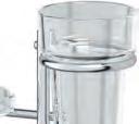 mýdla Дозатор жидкого мыла 78x170Hx79mm DOM 003 Universal double table holder for tumblers, soap dispensers Držák dvou skleniček/dávkovačů tekutého mýdla stolní Держатель 2-х стаканов/дозаторов
