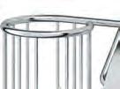 Vizovice 63 VIZ 056 Holder for toilet paper Držák toaletního papíru Держатель туалетной бумаги 139x96Hx39mm VIZ 055 Holder with lid