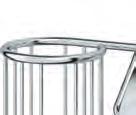 Ellea 93 ELL 056 Holder for toilet paper Držák toaletního papíru Держатель туалетной бумаги 139x115Hx34mm ELL 055 Holder with lid for toilet paper Držák toaletního papíru s krytem Держатель туалетной