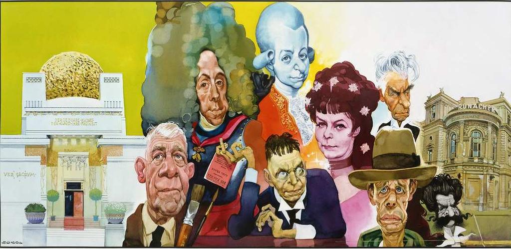 Erich Sokol Exhibition in Krems K pozvánce na Čechy do Kremže: Karaikaturmuseum Krems na svém webu uvádí, že od 25. 3. až do 25. 11.