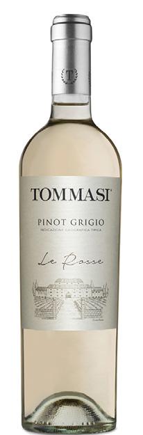 LAHVOVÁ prémiová bílá vína Tommasi 0,75 l PINOT GRIGIO (Veneto) 385 také na skleničku vinice: Le Rosse - Veneto odrůda: 100% Pinot