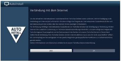 Připojení k internetu > Abyste mohli využívat na internetu založené funkce Vašeho přístroje,musí být připojení k internetu aktivní. Zvolte připojit, abyste povolili připojení k internetu.