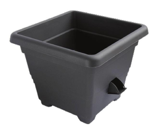 kvetináč s knôtmi, prístup vzduchu  ,
