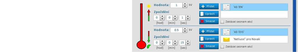 nastavit na 4,0 kv VZDÁLENOST = 1000 m hranici nastavit na 3,0 kv VZDÁLENOST > 1000 m hranici nastavit na 2,0 kv Ověření funkce můžete vést položením pásky na zem do vlhké trávy.