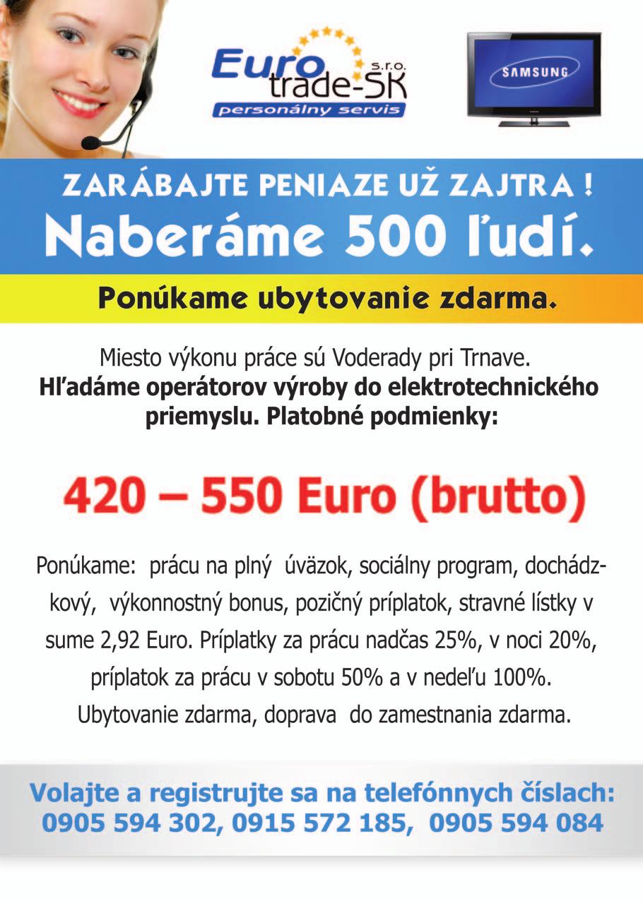 NR BA 12-xx 30 STRANA - 02-01 Hľadáš lepšiu prácu? bzzik www.bzzik.sk Zarobte si doma napr.