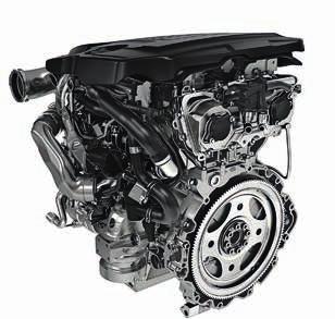 OSMISTUPŇOVÁ AUTOMATICKÁ PŘEVODOVKA Všechny zážehové a vznětové motory modelu Range Rover Velar jsou spojeny s osmistupňovou automatickou převodovkou.