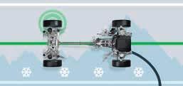 U modelu Range Rover Velar však pohon všech kol (AWD) se systémem Intelligent Driveline Dynamics (IDD) a elektronicky řízeným protiprokluzovým systémem (ETC), které jsou oba součástí standardní