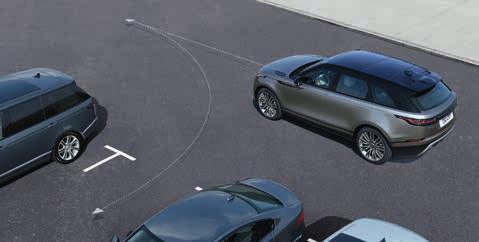 Senzory rozmístěné po celém obvodu vozidla se automaticky aktivují při zařazení zpátečky nebo je lze aktivovat ručně. Na dotykové obrazovce se zobrazí pohled na vozidlo shora.